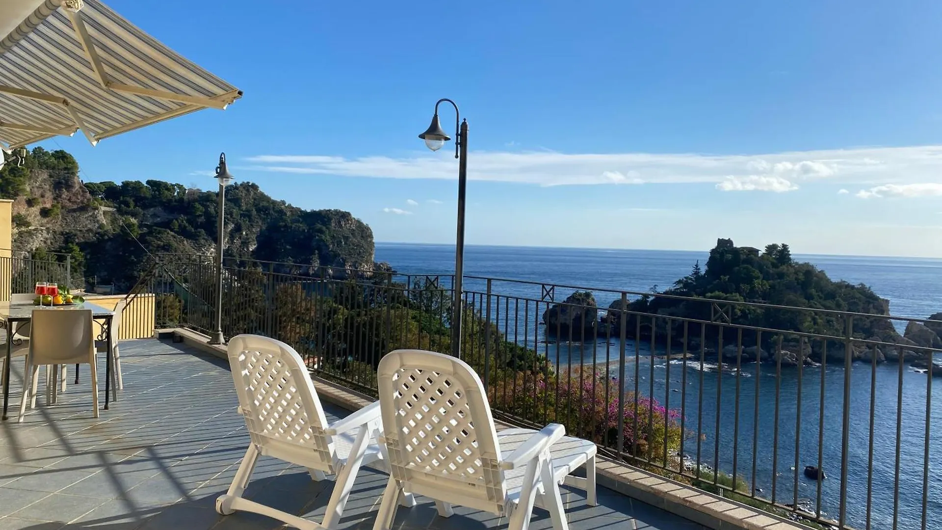 Couette-café Suite Isola Bella Taormine Italie